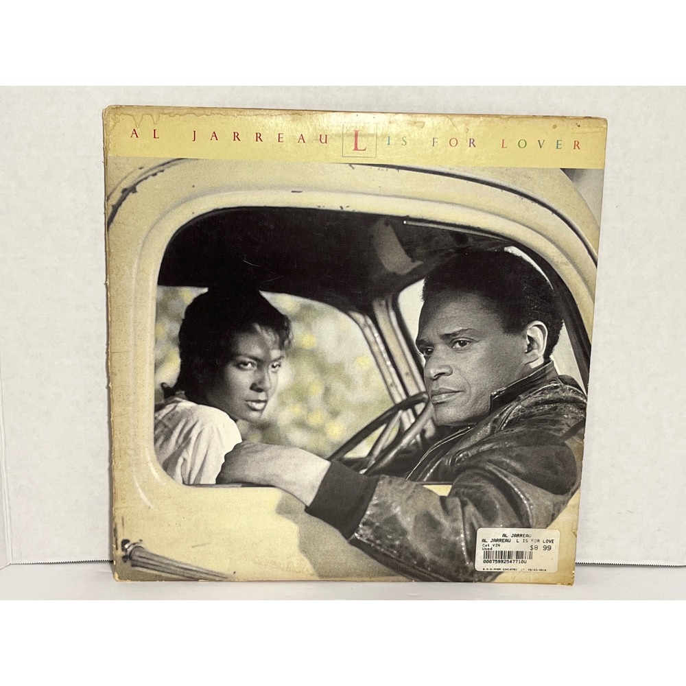 Al‎ Jarreau L Is For Lover Vinyl LP 1986 Warner Bros  Nile Rodgers Jazz R&B
